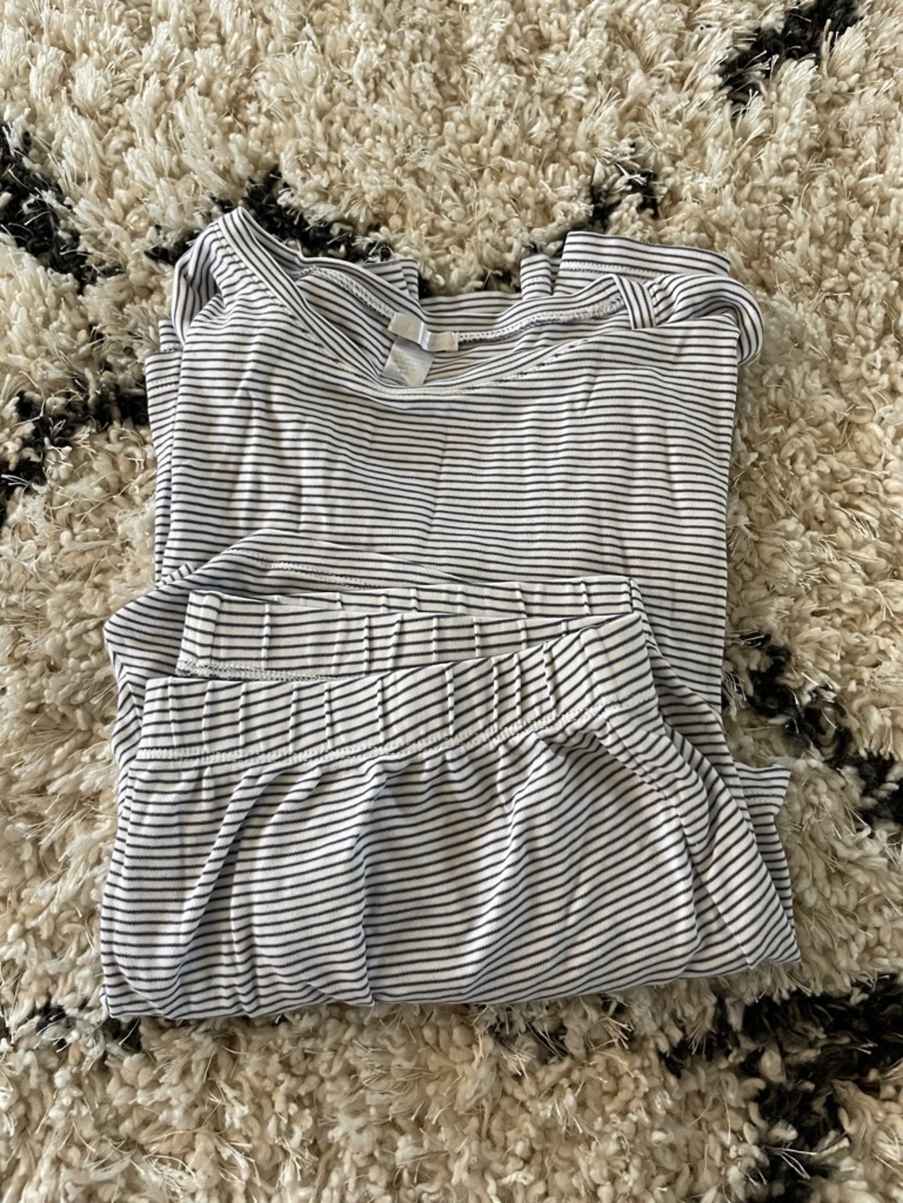 Lake pajamas set striped medium